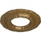 Ekena Millwork Lisbon Ceiling Medallion (Fits Canopies up to 7"), Hand-Painted Pale Gold, 15 3/8"OD x 7"ID x 1"P CM15LIPAS - alternate 3